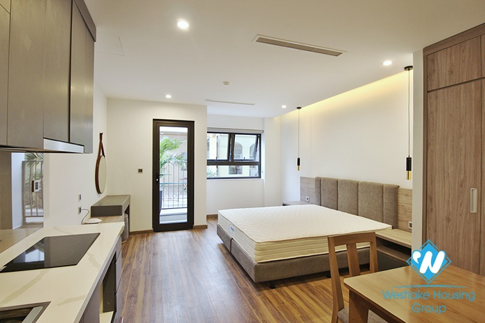A good quality studio apartment for lease in Tu Hoa st, Tay Ho, Ha Noi